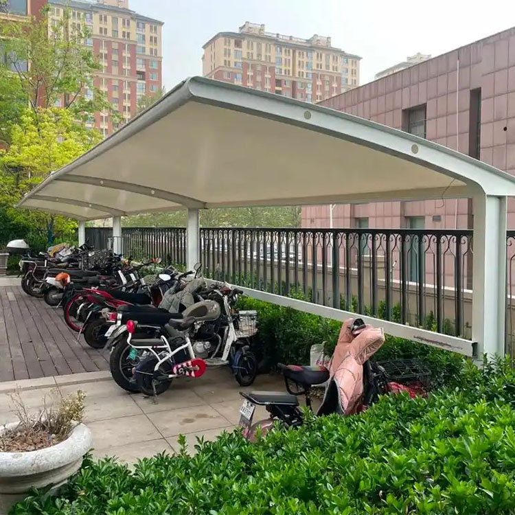 遂溪县膜结构电动车棚